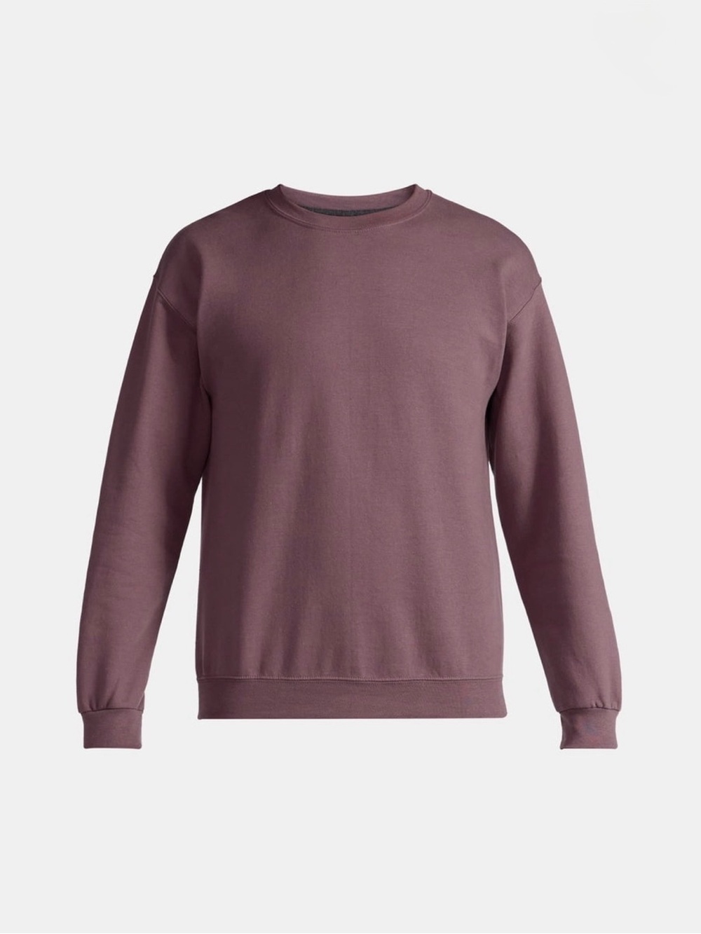 Men's 4XL Purple Granite Fleece Crewneck Sweatshirt Moisture Wicking Casual NWT